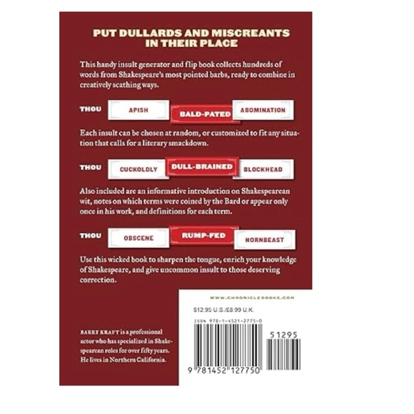 Shakespeare Insult Generator - Picture 2 of 4